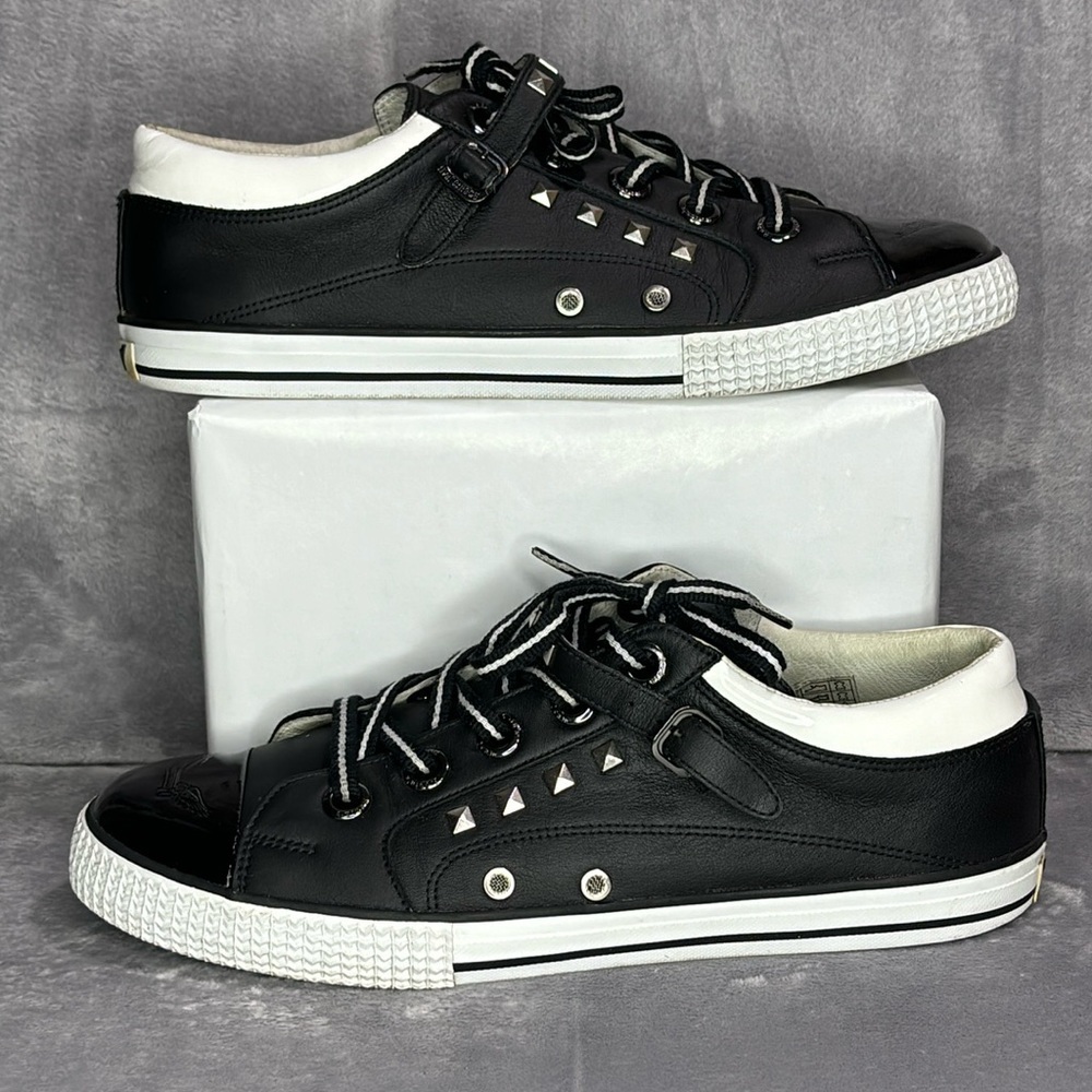 🔥🔥🔥 Robin’s Jeans Men's Nathan Black Sneaker Size: 11🔥🔥🔥